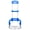 Blue, variant on Alvantor Black Folding Hand Truck with Telescopic Handle, Model 106-3A