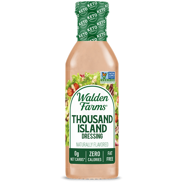 Walden Farms Thousand Island Dressing, 12 oz. Bottle, Fresh and