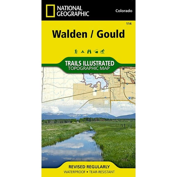 National Geographic Trails Illustrated Map: Walden, Gould Map (Other)