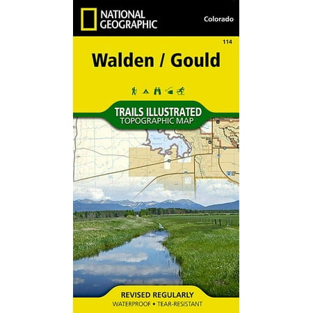 National Geographic Trails Illustrated Map: Walden, Gould Map (Other)