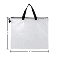 thumbnail image 6 of Pro Art Mesh & Vinyl Zipper Bag with Handle 15"x18", Mesh Zipper Pouch Bags, Travel Pouch, Pouches for Organization, Board Game Storage Bags, Pencil Pouch, Bags, 6 of 7