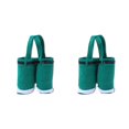 thumbnail image 4 of Matsuzay Bolsa de dulces reutilizable portátil Media Santa Pantalones Bolsa Cesta Asa colgante Navidad Año Nuevo Festival Fiesta Verde M Type2 NO2, 4 of 6