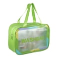 thumbnail image 4 of 1 Pc Bolsa de Cosméticos Clara y Conveniente para Mujeres para Vacaciones, Camping y Viajes de Negocios Verde-L, 4 of 4