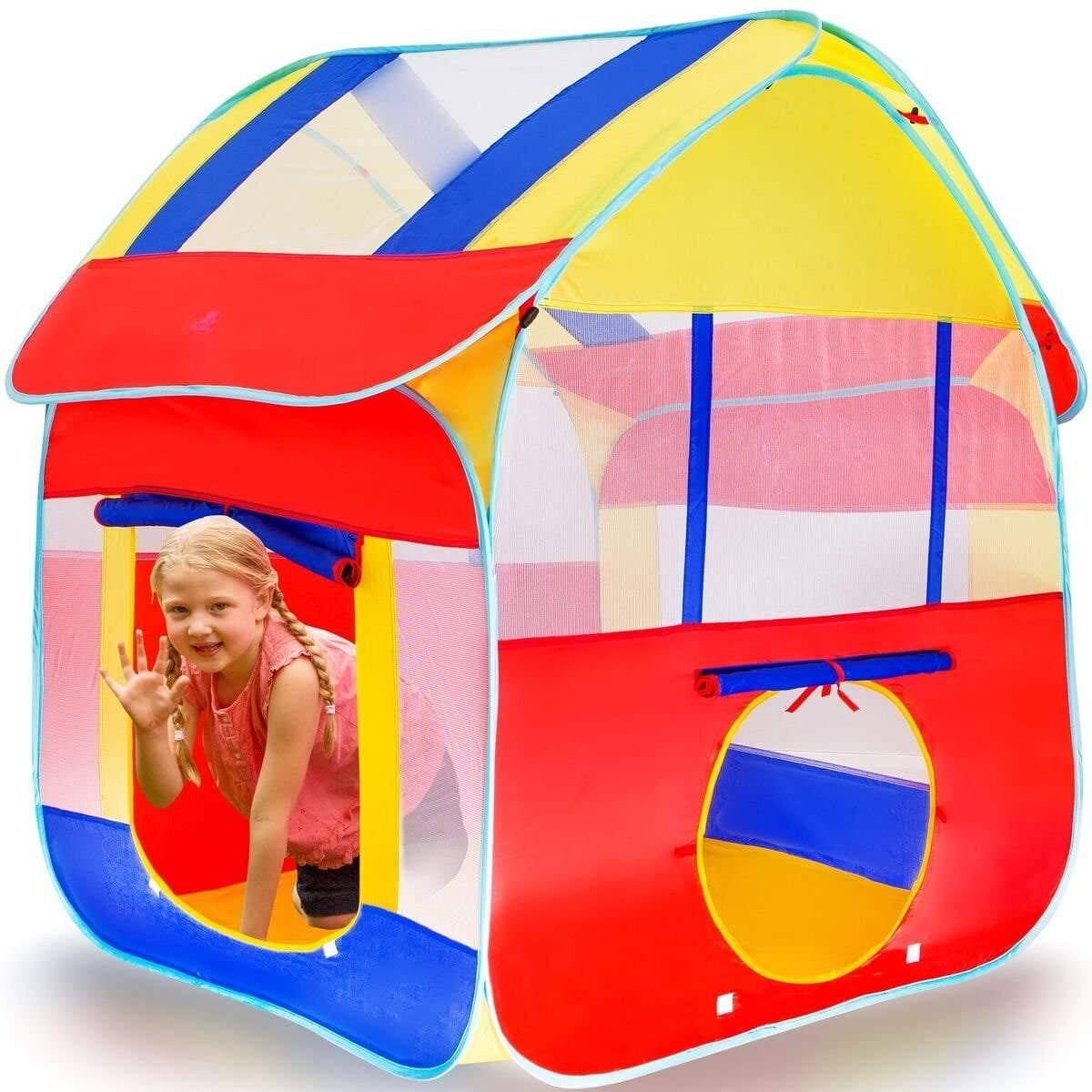 Super Garage Play Tent Kids Pretend Mechanic Playhouse Children Toy Castle 