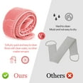 thumbnail image 6 of Silicone Dual-Sided Body Scrubber Bath Brush, 6 of 6