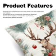 thumbnail image 2 of Elk Deer Decorative Bed Pillow Covers Throw Pillows Set with Unique Patterns for all Occasions - 16x16, 18x18, 20x20 inches - 2 Pack Pillow Inserts Included, 2 of 6