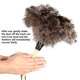 thumbnail image 3 of Plumero NEWONG, pluma de avestruz, mango de madera natural, 2 unidades, 3 of 8