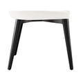 thumbnail image 3 of Modway Viscount 19" Modern Performance Velvet Dining Chair in White (Set of 2), 3 of 9