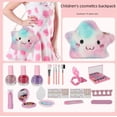 thumbnail image 2 of Kids' Pretend Makeup Kit with DIY Cosmetics & Portable Handbag – Safe Plastic/Rubber Toys for Creative Play, Educational Development, Ages Under 6, Export-Quality, Ready Stock (445G/Box), 2 of 5