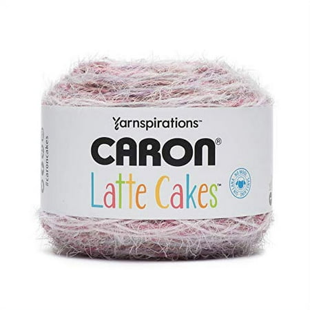 UPC: 0057355432109 | Caron Latte Cakes Self-Striping Yarn 8.8 oz. / 250g 530 Yards / 485 Meters (BlackBerry 291222-22011)