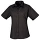 thumbnail image 1 of Premier - Camisa lisa de trabajo de manga corta (Negro), 1 of 1