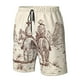 thumbnail image 4 of Fotbe Cowboys Riding Horses Trajes de Baño Estampados para Hombre, Shorts de Verano de Secado Rápido, Ropa de Playa, Bañadores-XX-Large, 4 of 6