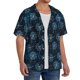 thumbnail image 2 of Fotbe Dandelions Camisa Estampada de Manga Corta para Hombre, Casual de Verano, Estilo Playero, Sin Arrugas-Large, 2 of 5
