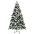 thumbnail image 4 of Árbol de Navidad Artificial Costway Preiluminado 210 cm con 400 Luces LED, 4 of 4