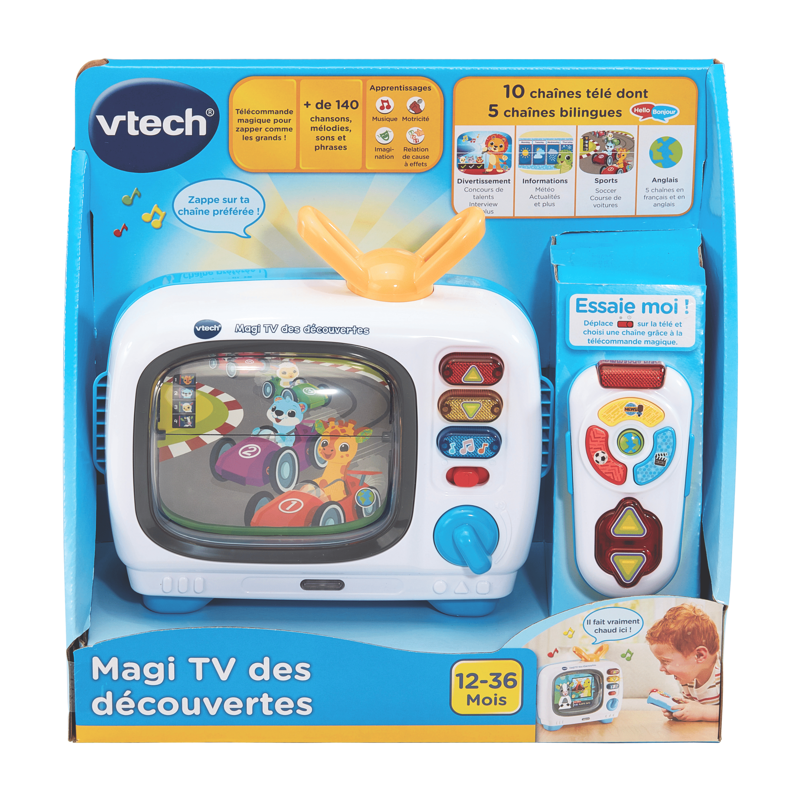 VTech Magi TV des découvertes - Version française, 12-36 Mois