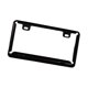 thumbnail image 4 of Marco inoxidable premium con soporte para 2 orificios para placas de matrícula, ideal para la decoración de vehículos. Negro, 4 of 8
