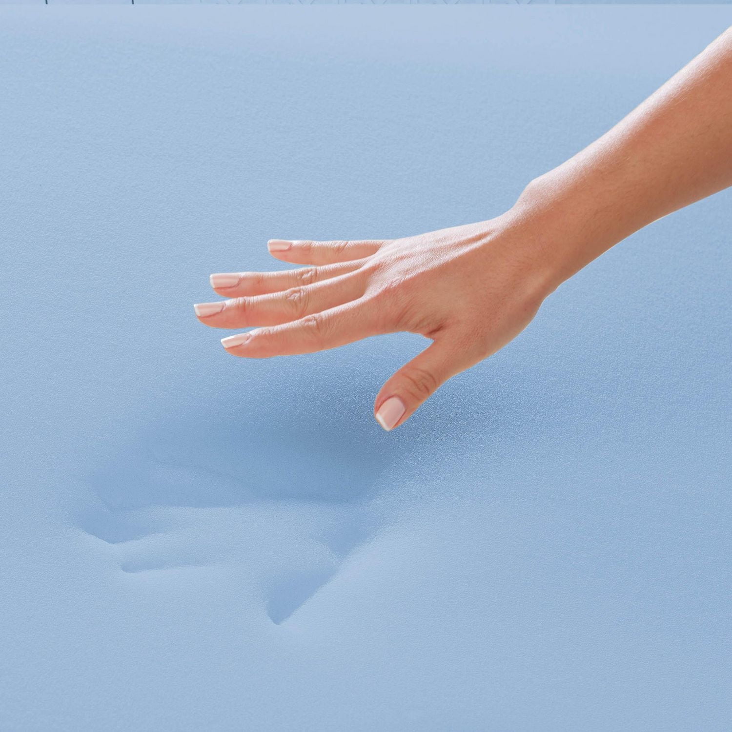 Dream Serenity® 2-Inch Memory Foam AcuRelief Zoned Memory Foam Mattress Topper, Twin, Double, Queen, King