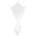 thumbnail image 3 of Agiferg Round Lace Insect Bed Canopy Netting Curtain Dome Mosquito Net Elegant White, 3 of 6