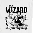 thumbnail image 3 of The Wizard of Oz - The Wizard Will Fix Everything - Men's Short Sleeve Graphic T-Shirt, 3 of 5