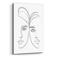thumbnail image 2 of Epic Art 'Linear Couple Women Portrait' by Sabrina Balbuena, Acrylic Glass Wall Art, 16"x24", 2 of 8