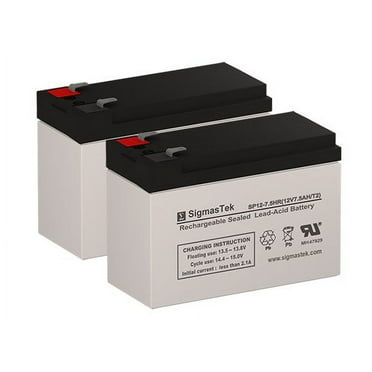 Razor E300 12 Volt 7.5 AmpH Replacement Scooter Batteries - Set of 2