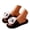 A-Black797, variant on Bibifish Mens Womens Indoor Outdoor Slippers Panda Character Graphic Fuzzy Cozy Open Toe Slide Slippers Soft Sole Wear Winter Slippers
