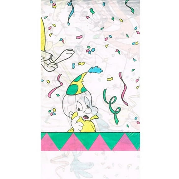 Looney Tunes Vintage Birthday Paper Table Cover (1ct)