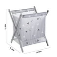 thumbnail image 3 of Cesto para la ropa sucia | Cesto de tela plegable de gran capacidad | Organizador de juguetes impermeable y antiolores | Cesto para la ropa sucia que ahorra espacio para dormitorio, baño y oficina, 3 of 5