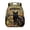 Black Cat Floral Print, variant on Uorisanigo Fire Ice Wolf School Backpack for Preschoolers 5-8, Lightweight Breathable Daypack with Adjustable Shoulder, Large Capacity Rucksack for Camping
