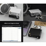 Topping DX1 mini amplifier,headphone amplifier 3.5mm,Plug and play, USB charging,Silver