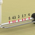 thumbnail image 2 of Metal Professional Slide Whistle Flute With Scale Classic Musical Instrument Black, 2 of 10