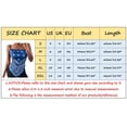 thumbnail image 3 of Fshinging Basic Cute Women Tank Top Big Bow Backless Boho Casual Print Bandeau Trendy Beach Vacation Clothes Blue L, 3 of 6