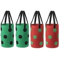 thumbnail image 1 of Bolsa para plantar fresas Rawiri, paquete de 4 bolsas para plantas, bolsa de cultivo, bolsas para plantas con asas, bolsas colgantes para plantas de fresas, bolsa de cultivo para plantar verduras,, 1 of 7