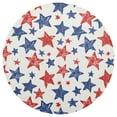thumbnail image 3 of Ryvnso Star Round Plate Mats Dining Table Placemat Set of 4 for Holiday Decoration, 3 of 7