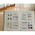 thumbnail image 5 of DIY Embroidery Stitch Book Kit, Portable All Scenario Embroidery Stitch Book & Sewing Kit, Embroidery Practice Book for DIY and Sew Enthusiast, 5 of 8