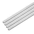 thumbnail image 1 of Uxcell 4Pcs 6063 Aluminum Round Tubing 1 Feet Length 0.195 Inches ID 0.312 Inches OD 6mm OD 2mm ID, 1 of 3
