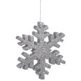 thumbnail image 2 of Vickerman L134807 Flocon de Neige Pailleté Extérieur 30 Po. Argent, 2 of 3