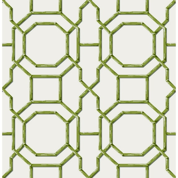 NuWallpaper Sanya Green Peel and Stick Wallpaper