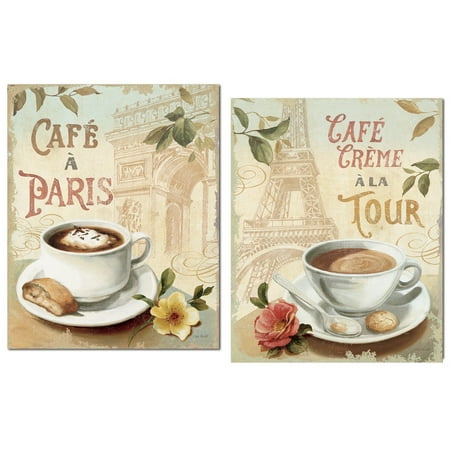 Vintage Style Roma Colliseum And Leaning Tower Of Pisa Coffee Set