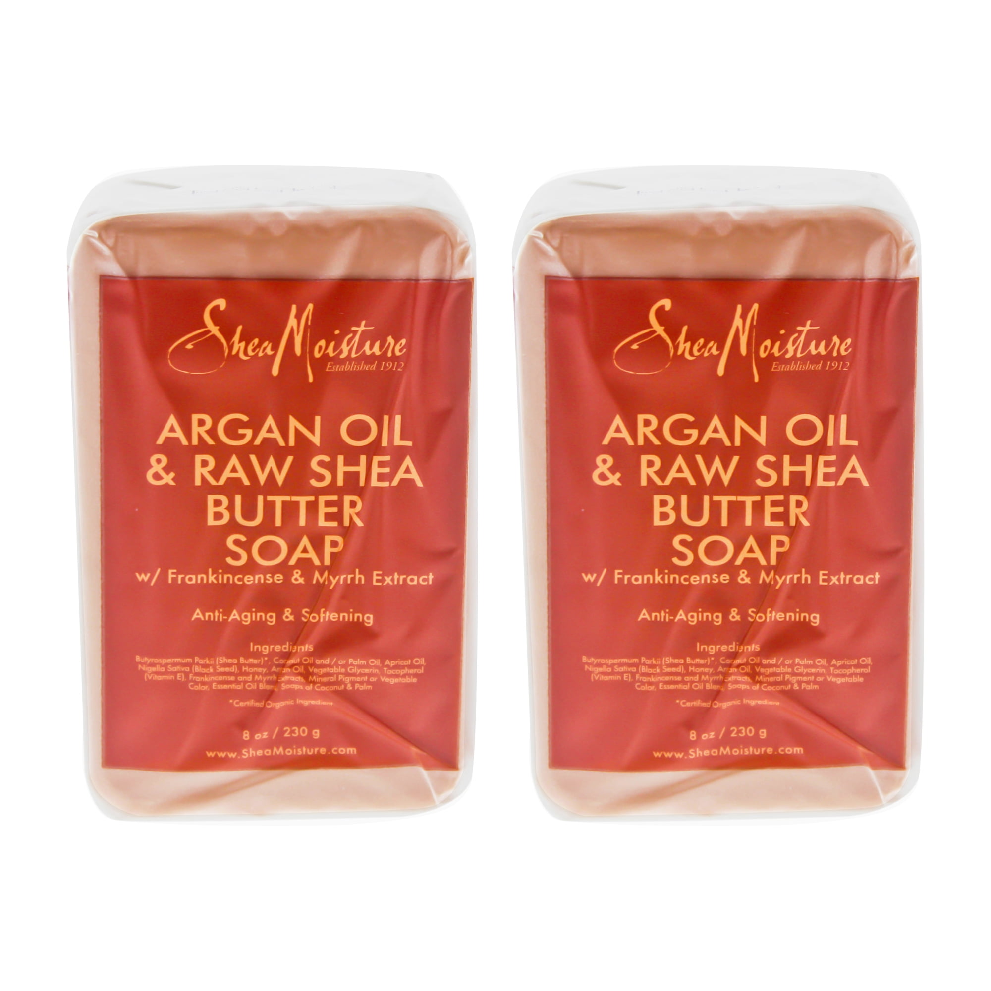 Argan Oil and Raw Shea Butter Soap AntiAging and Softening by Shea