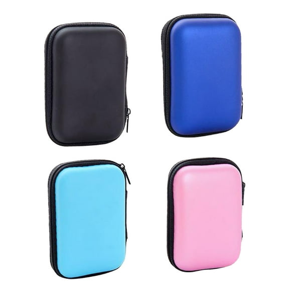 Masteelf 4 Pcs Headphone Bag Wire Holders for Cords Coin Purse Wallet Cute