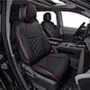 Black with Red Trim