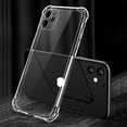 thumbnail image 1 of Funda de silicona transparente a prueba de golpes para iPhone, carcasa de TPU transparente para iPhone 15, 11, 12, 13, 14 Pro, X, XS, Max, XR, 6 S, 7, 8, SE, 2020 Plus, Mini, 1 of 4
