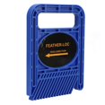 thumbnail image 2 of 2 Set Featherboard Adjustable Extended Woodworking Track Safety Device for Table Saw Router Tables Fences Tool Blue, 2 of 5