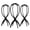 Black, variant on Wig Stand,Wig Head Stand,Wig Holder for Multiple Wigs,Black,3 Pack