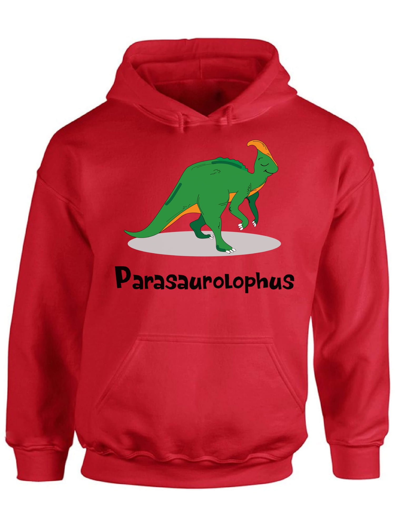 dinosaur with a hood