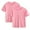 VKOYWKM-Pink, variant on VKOYWKM 2 Pack Girls Shirts Short Sleeve Summer Tops Casual Crew Neck Basic Tees Solid Loose Fit Comfy Toddler Kids T-Shirt Pink 5 Years