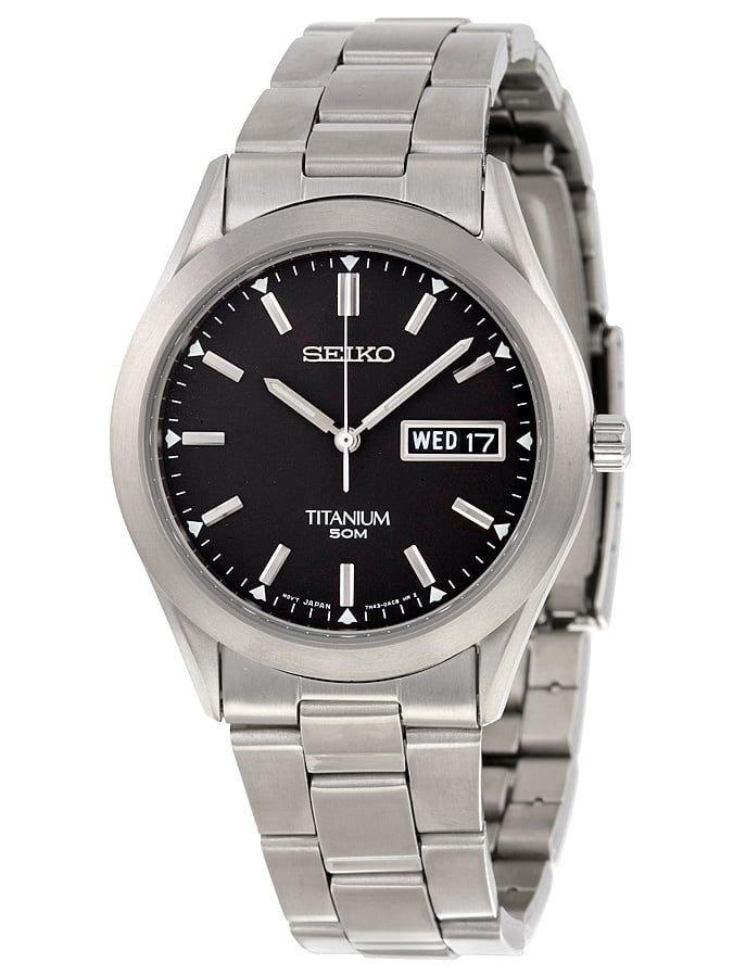 Seiko Men's Titanium Watch SGG707 