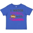 thumbnail image 3 of Inktastic I Watch Football with My Grandpa Girls Toddler T-Shirt, 3 of 5