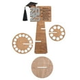 thumbnail image 7 of WXLCISI Graduation Gift Money Holder Tower 2025 Wood New Tiered Graduation Greeting Money Card Holders, Unique Money Holder Cash Gift Ideas for Graduation Party Supplies, 7 of 7